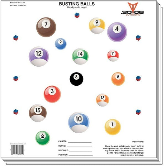 .30-06 Scheibenauflage Set-Billard