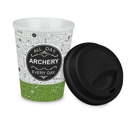 Porzellanbecher To Go Archery - all days
