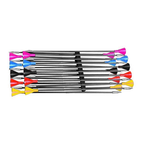 AlexBow Darts Blasrohrpfeil - Carbon - mit Edelstahlspitze