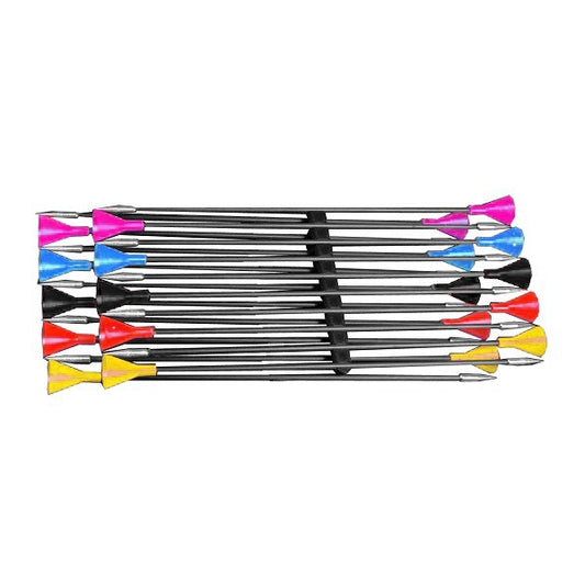 AlexBow Darts Blasrohrpfeil - Carbon - mit Edelstahlspitze