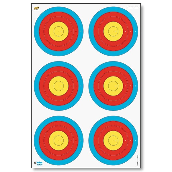 KRÜGER Scheibenauflage 6-Spot Blasrohrscheibe 6-10