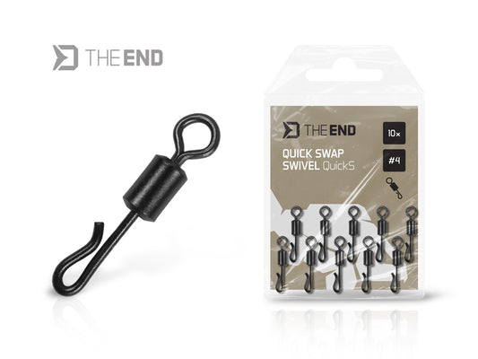 Quick-Swap Wirbel Delphin TheEND QuickS / 10 Stück