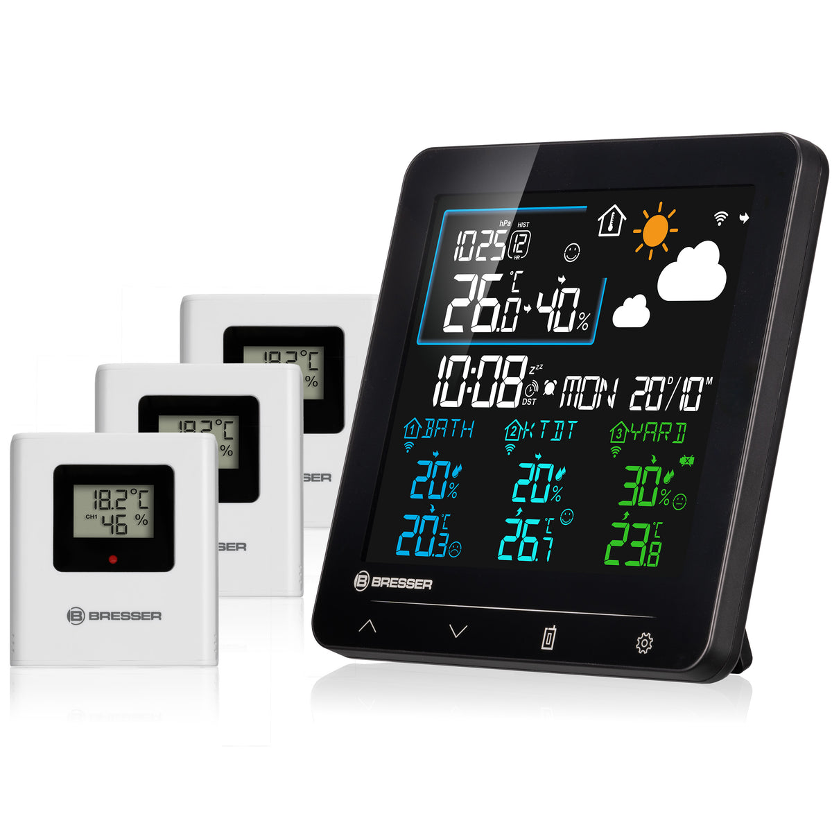 BRESSER Quadro Individio Wetterstation NV