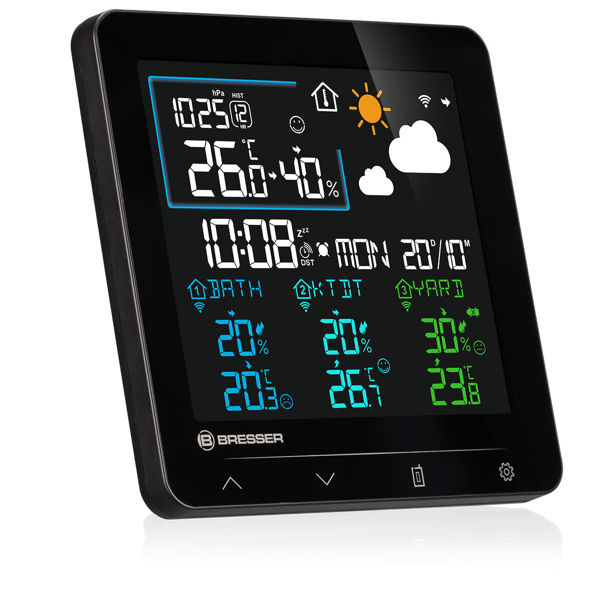 BRESSER Quadro Individio Wetterstation NV