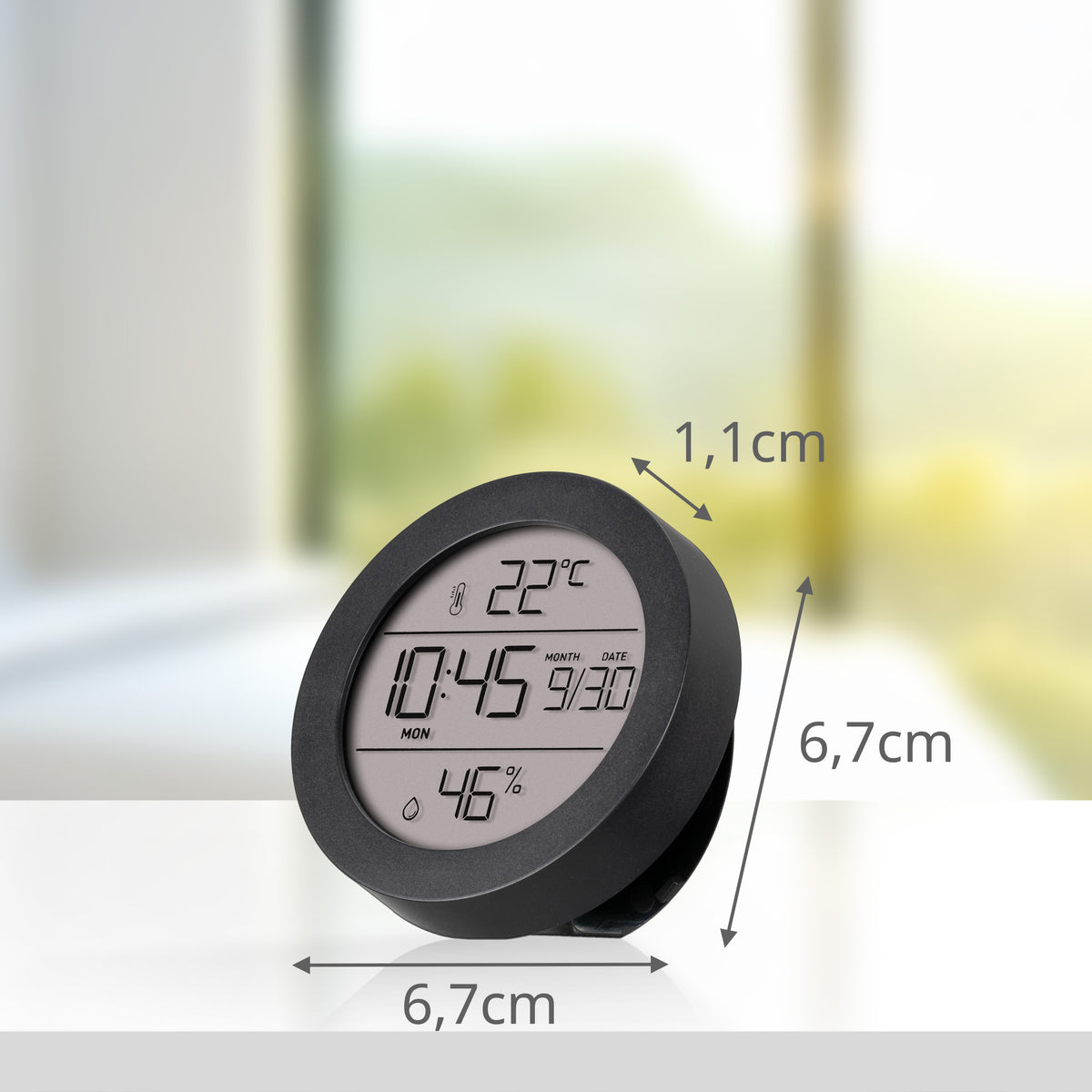 KIENZLE Thermo-Hygrometer rund