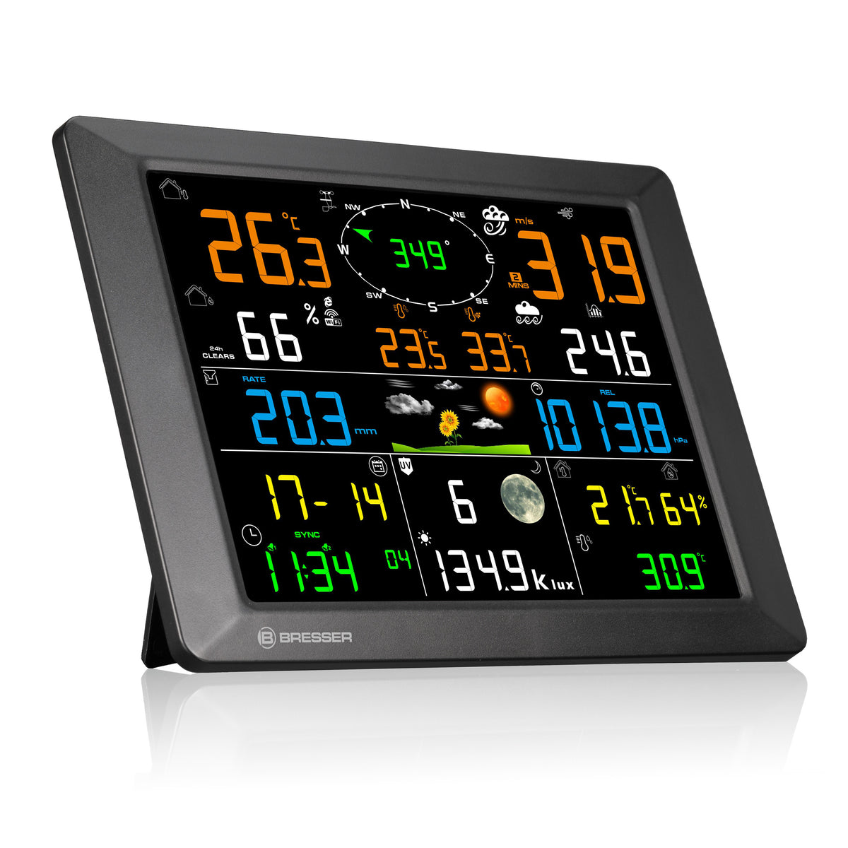 BRESSER 7-in-1 LoRa Profi-Wetterstation Terral