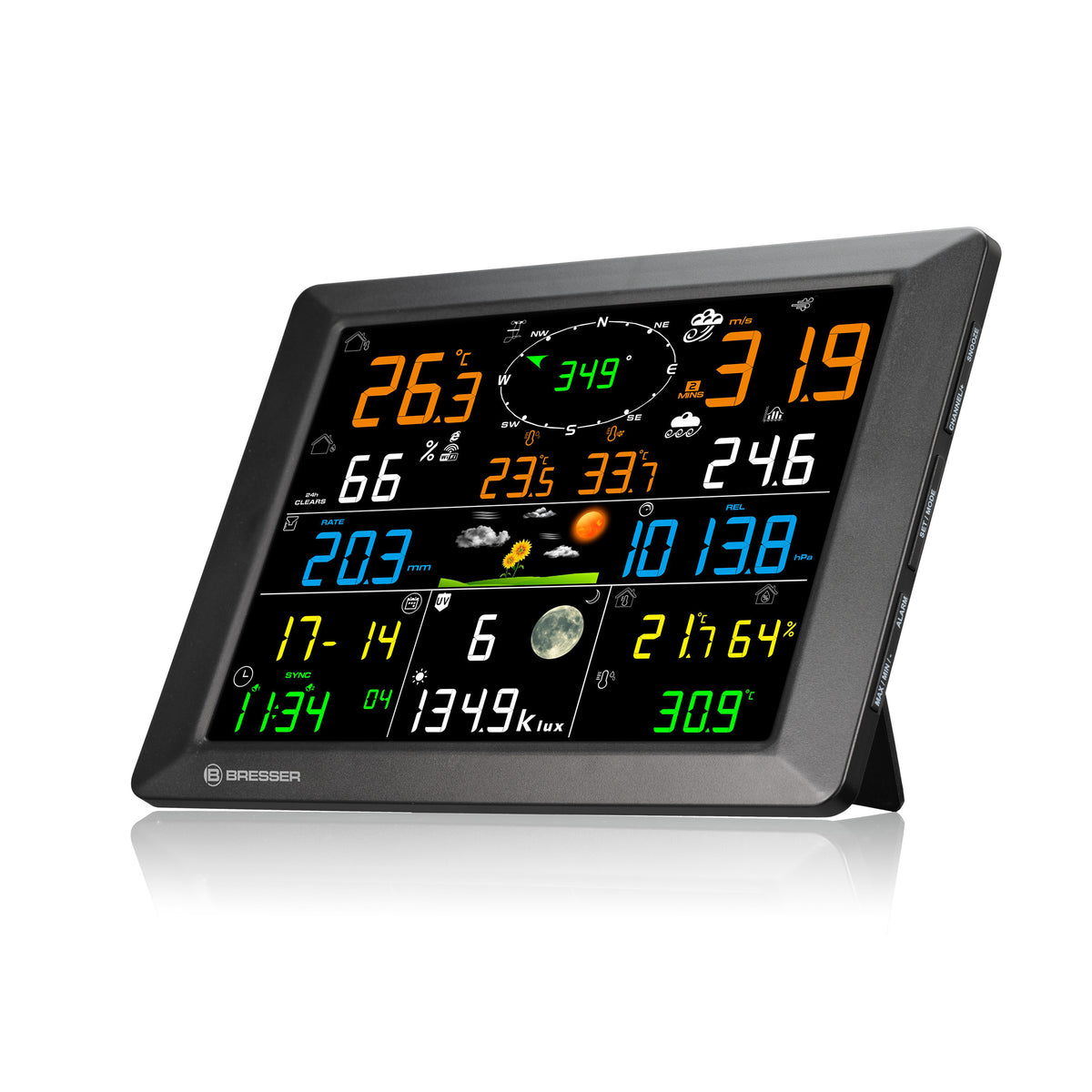 BRESSER 7-in-1 LoRa Profi-Wetterstation Terral