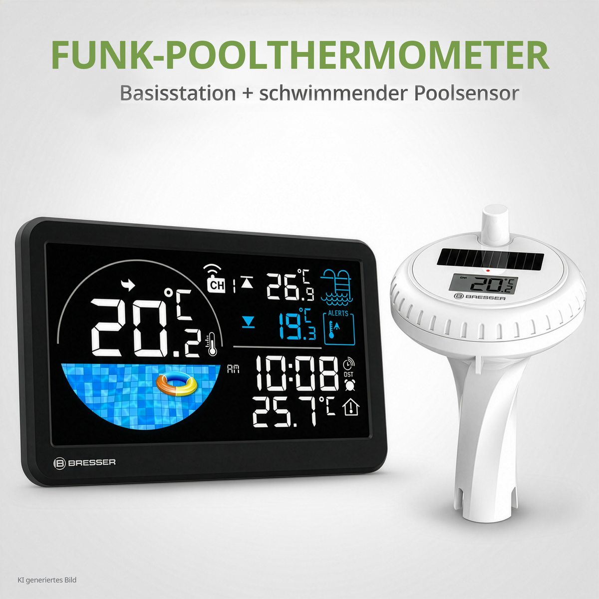 BRESSER Funk-Poolthermometer