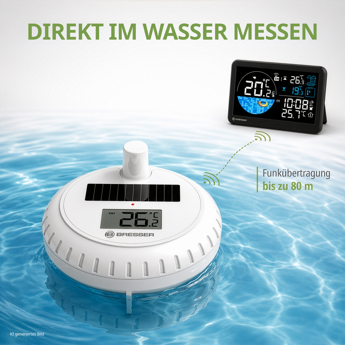 BRESSER Funk-Poolthermometer