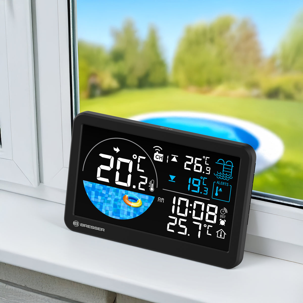 BRESSER Funk-Poolthermometer