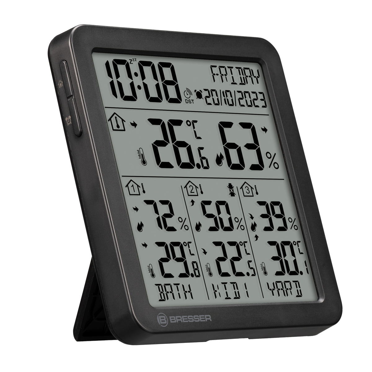 BRESSER Quadro Individio S Thermo-Hygrometer