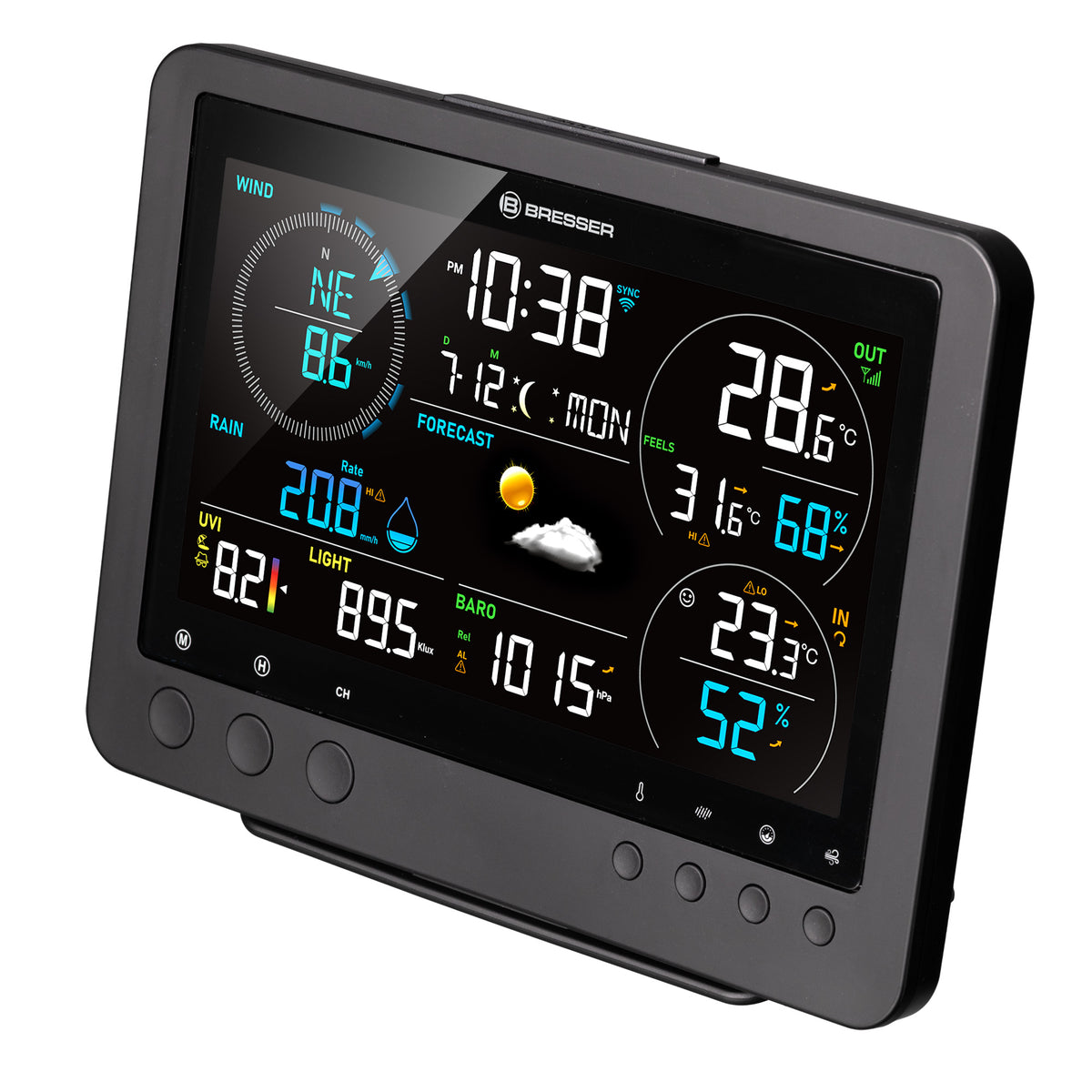 BRESSER 8-in-1-WLAN-Profi-Wetterstation Bise