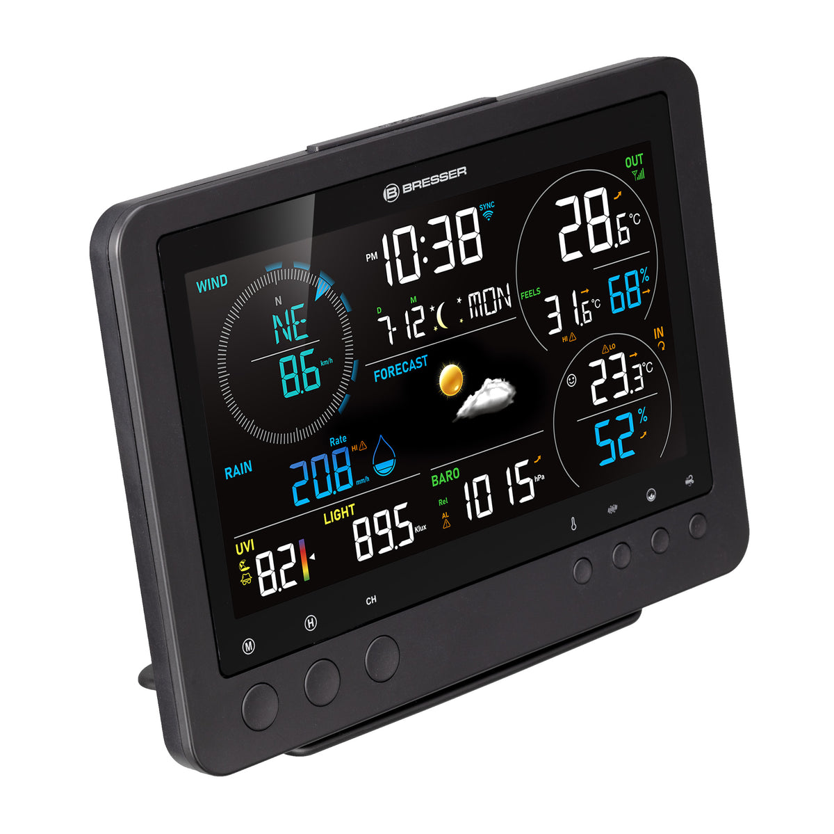 BRESSER 8-in-1-WLAN-Profi-Wetterstation Bise