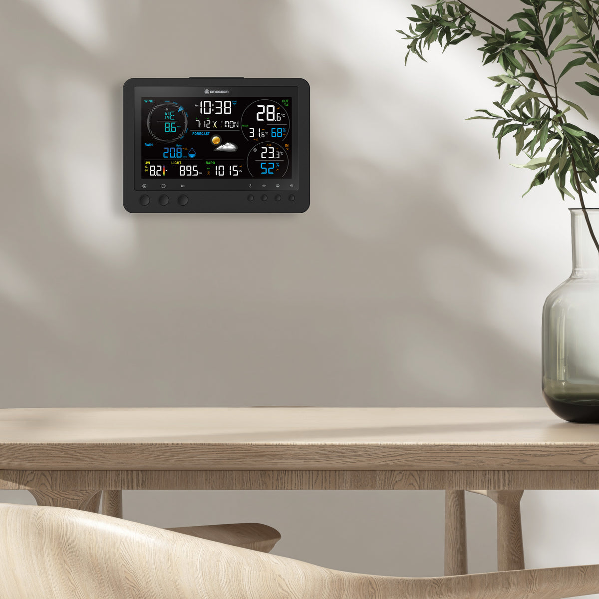 BRESSER 8-in-1-WLAN-Profi-Wetterstation Bise