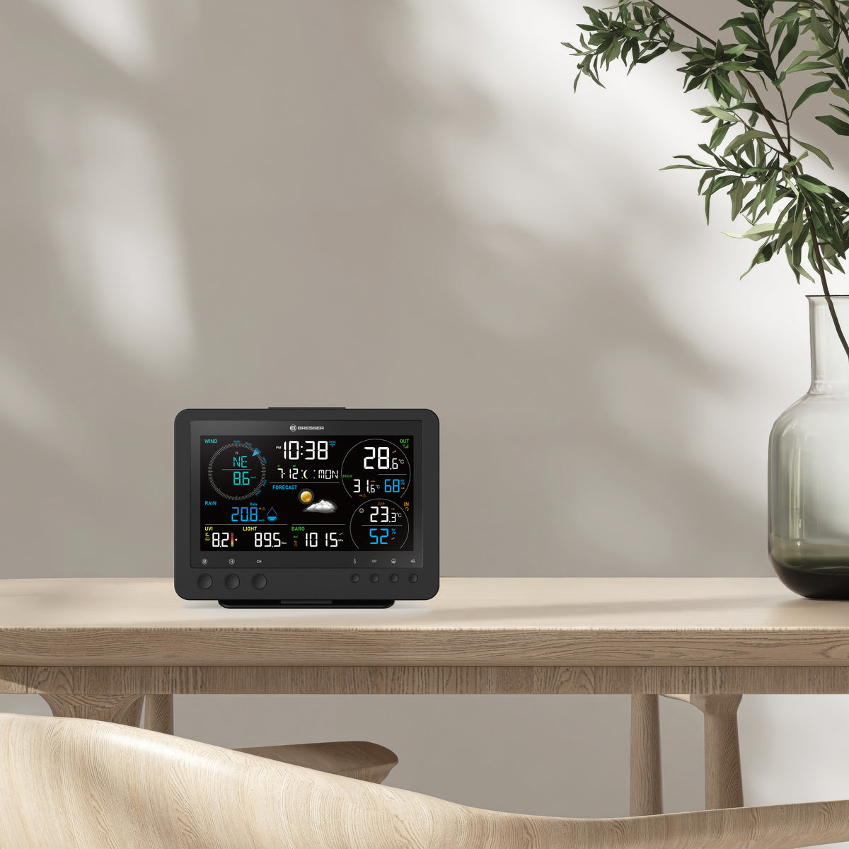 BRESSER 8-in-1-WLAN-Profi-Wetterstation Bise