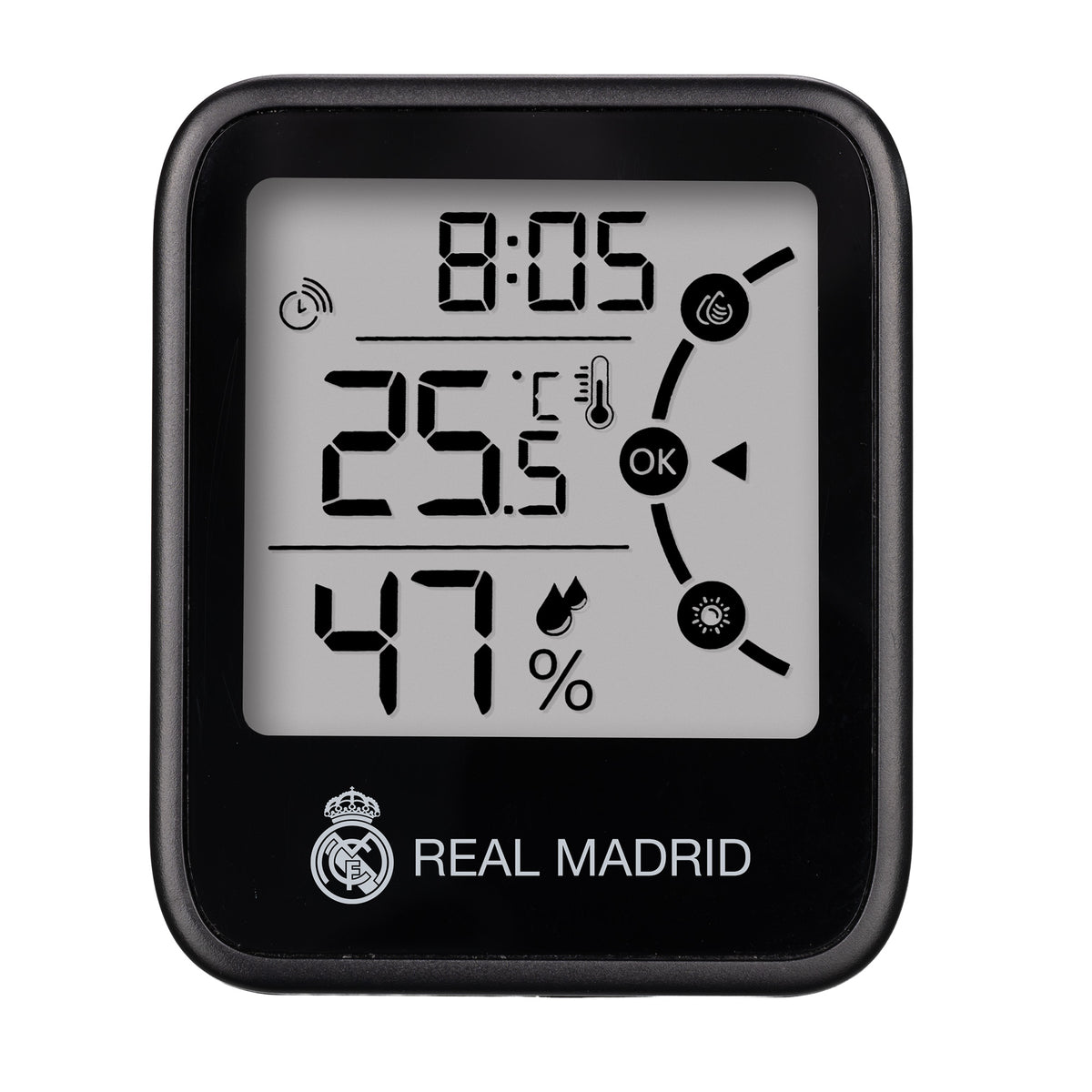 Real Madrid Kompakt-Wetterstation mit Klima-Indikator