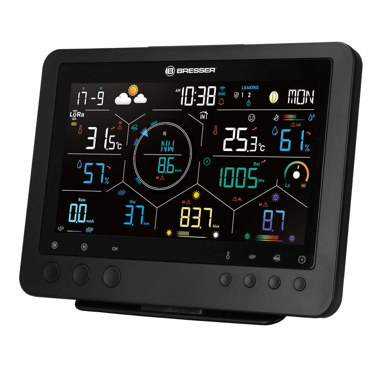BRESSER 7-in-1 LoRa Profi-Wetterstation Stratus