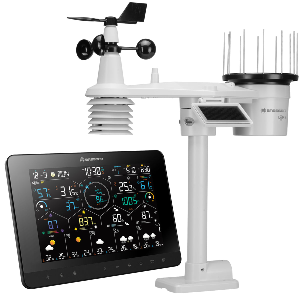 BRESSER 7-in-1 LoRa 4Cast Profi-Wetterstation