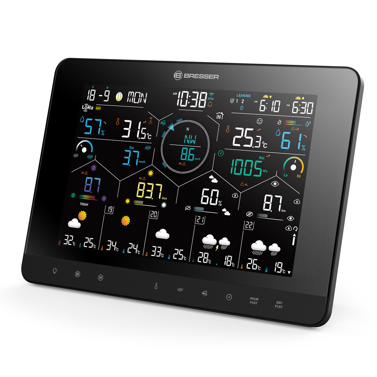 BRESSER 7-in-1 LoRa 4Cast Profi-Wetterstation