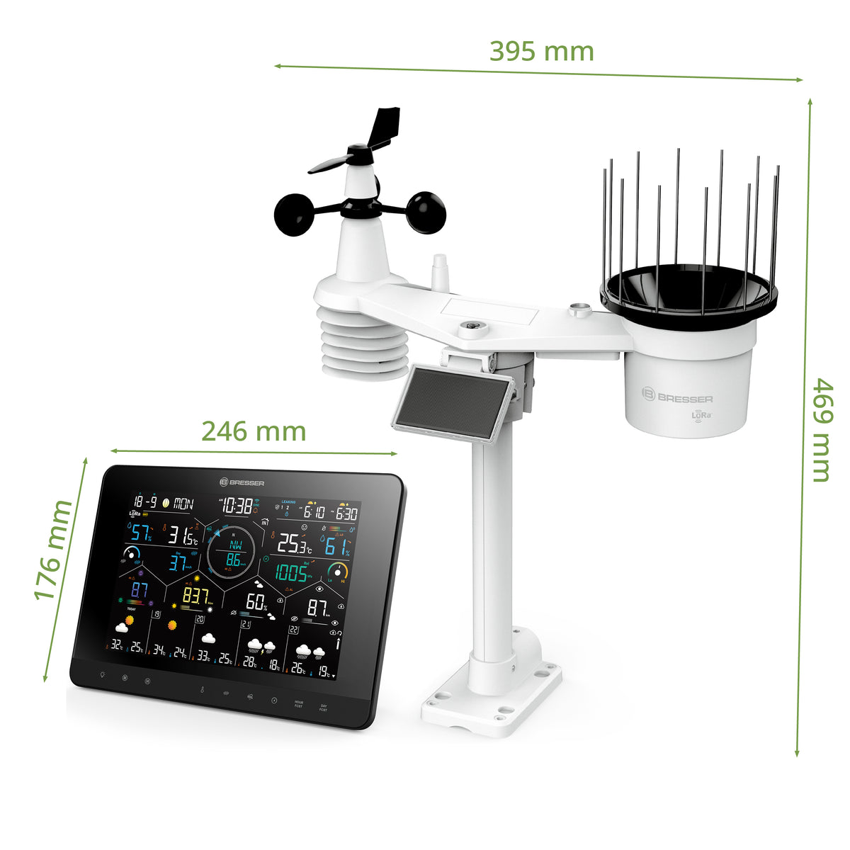 BRESSER 7-in-1 LoRa 4Cast Profi-Wetterstation