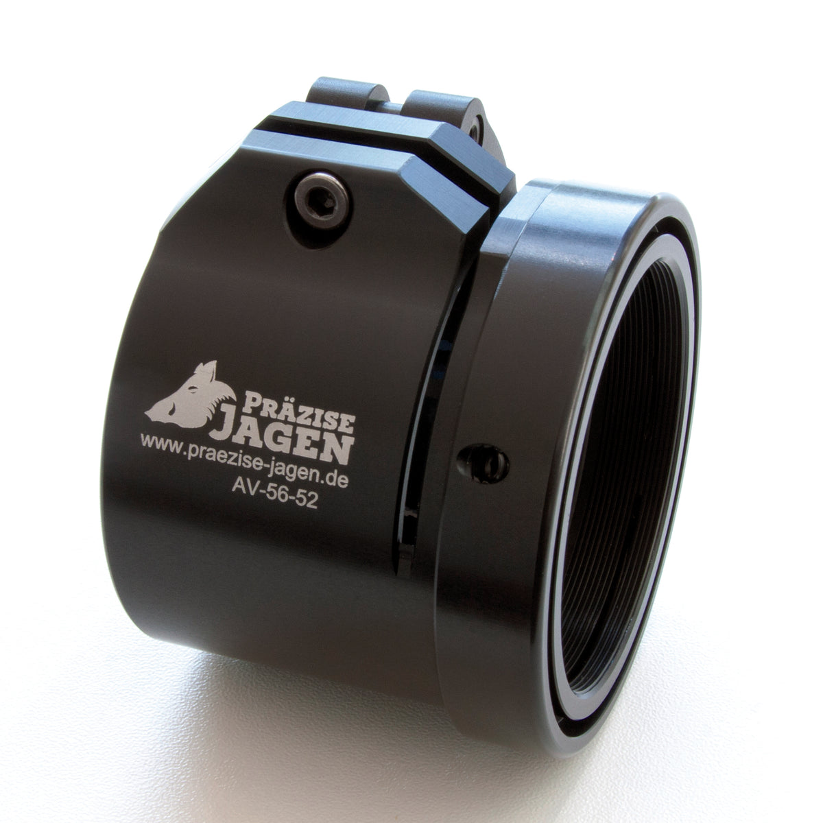 Präzise Jagen Advanced Schnellspann-Adapter 56mm - M52x0,75