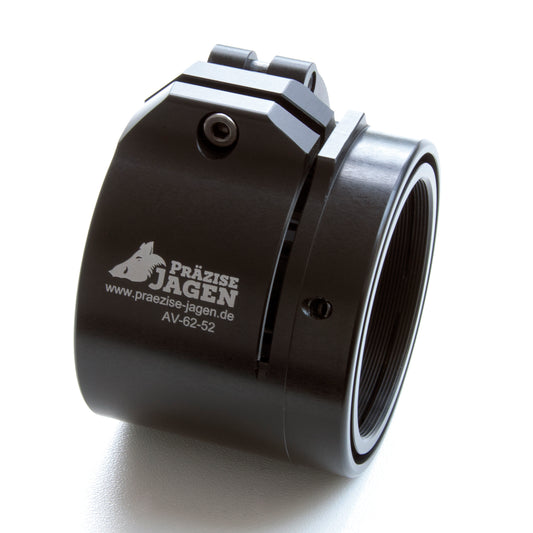 Präzise Jagen Advanced Schnellspann-Adapter 62mm - M52x0,75