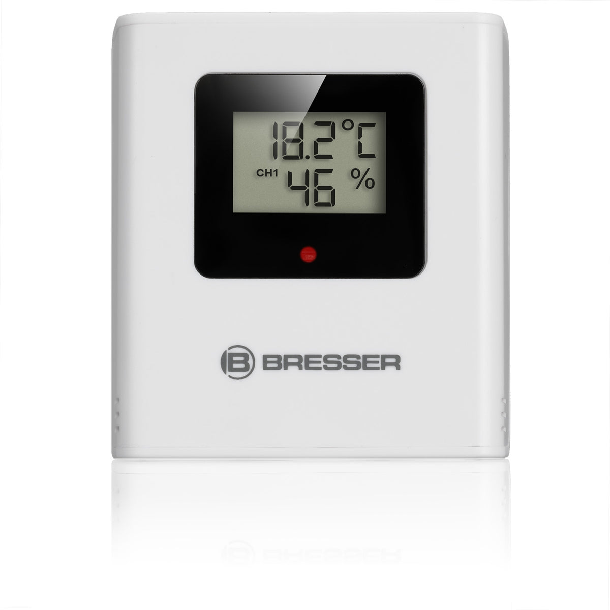 BRESSER Funkwetterstation weiß/grau