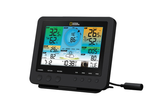 NATIONAL GEOGRAPHIC zusätzliche / Ersatz-Basisstation für Wetterstation 9080600