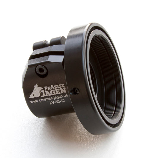 Präzise Jagen Advanced Schnellspann-Adapter 30mm - M52x0,75