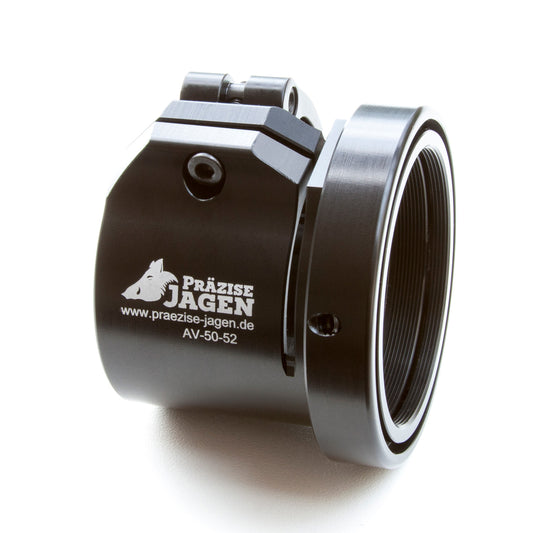 Präzise Jagen Advanced Schnellspann-Adapter 50mm - M52x0,75