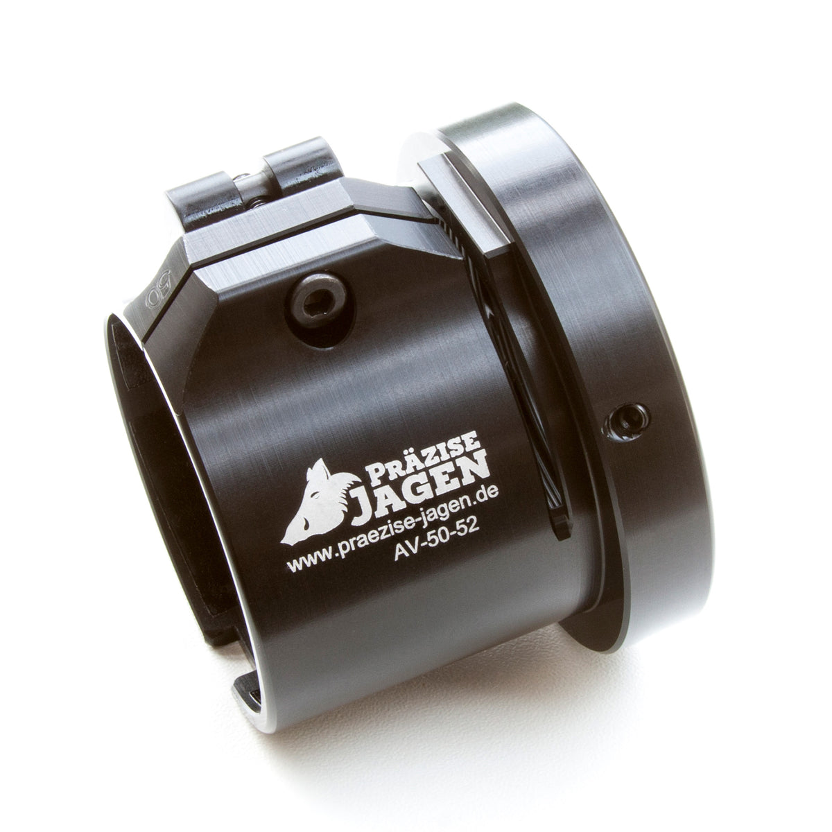 Präzise Jagen Advanced Schnellspann-Adapter 50mm - M52x0,75