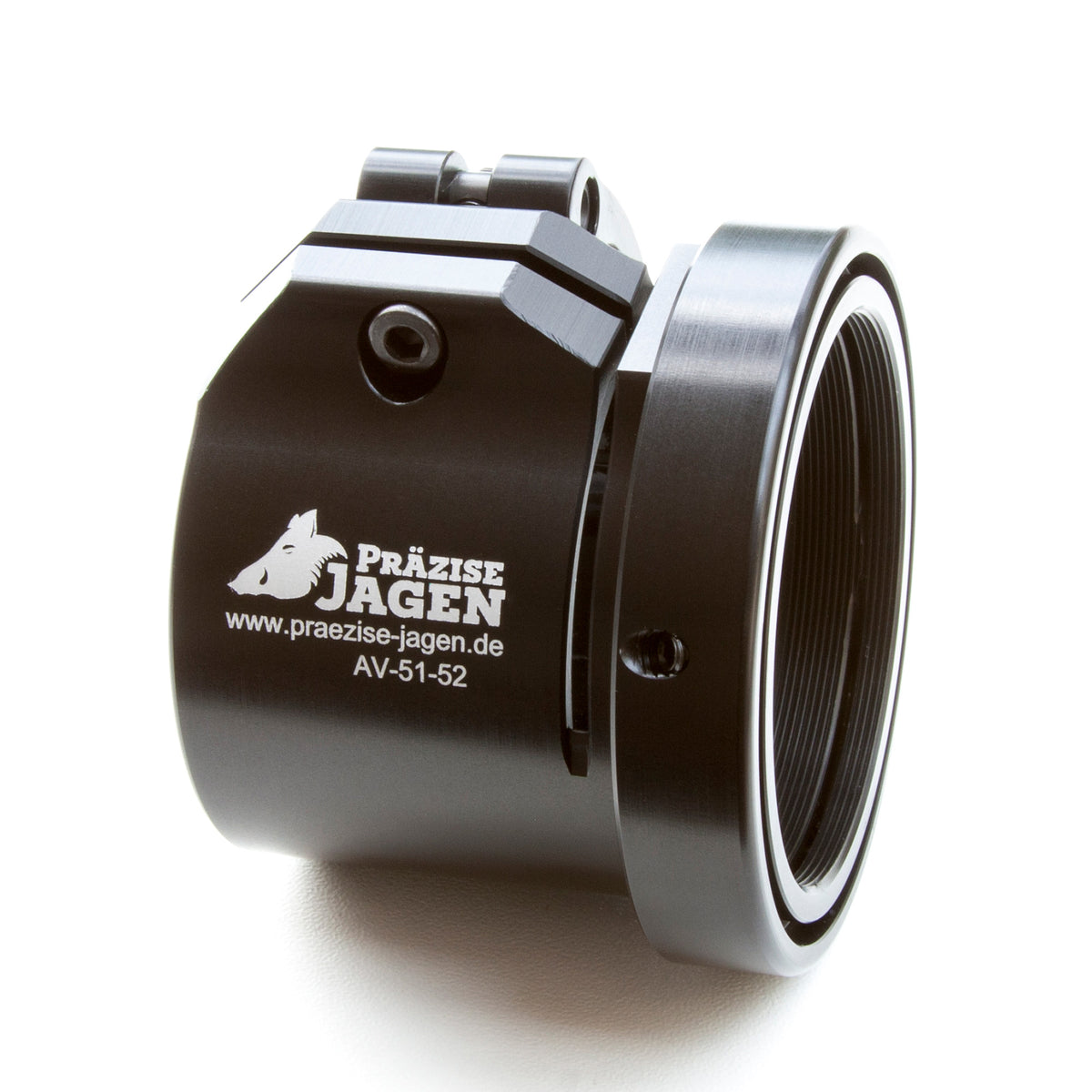 Präzise Jagen Advanced Schnellspann-Adapter 51mm - M52x0,75