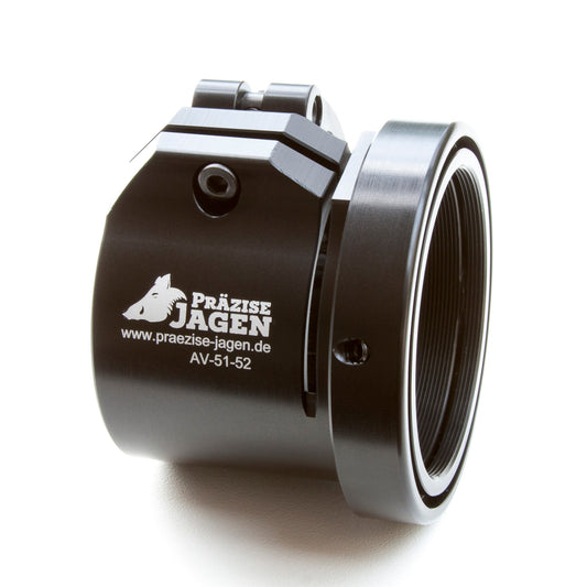 Präzise Jagen Advanced Schnellspann-Adapter 51mm - M52x0,75