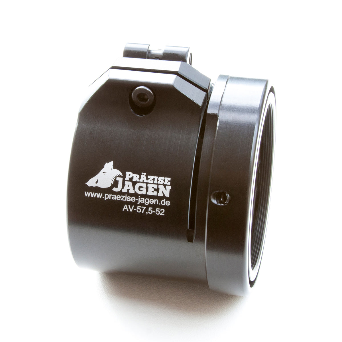 Präzise Jagen Advanced Schnellspann-Adapter 57,5mm - M52x0,75