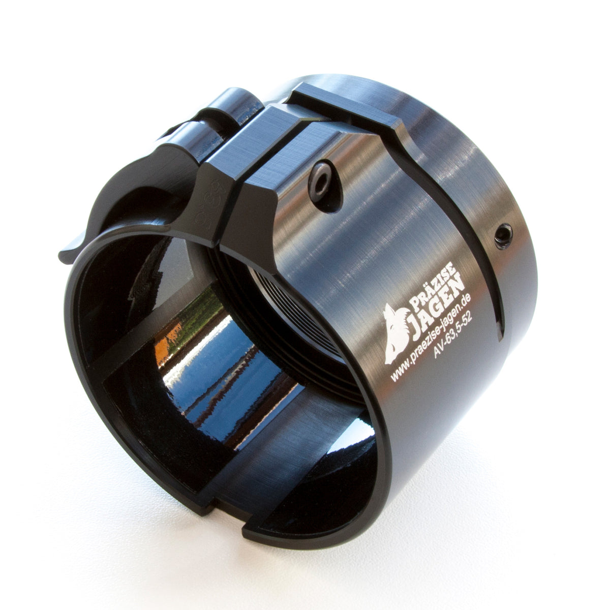 Präzise Jagen Advanced Schnellspann-Adapter 63,5mm - M52x0,75