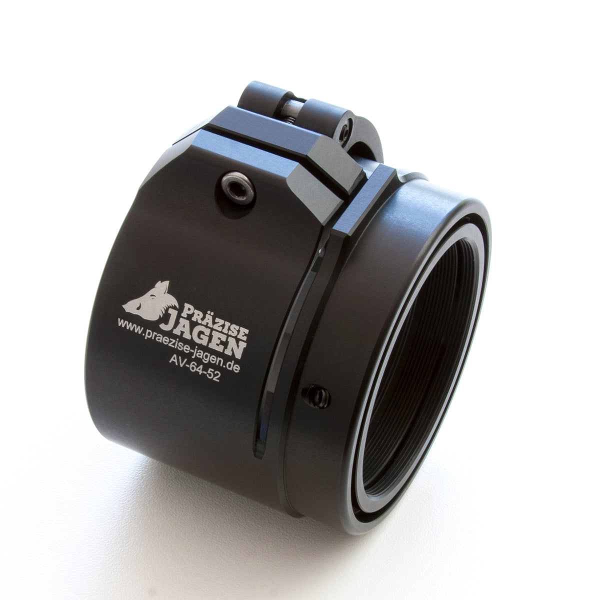 Präzise Jagen Advanced Schnellspann-Adapter 64mm - M52x0,75