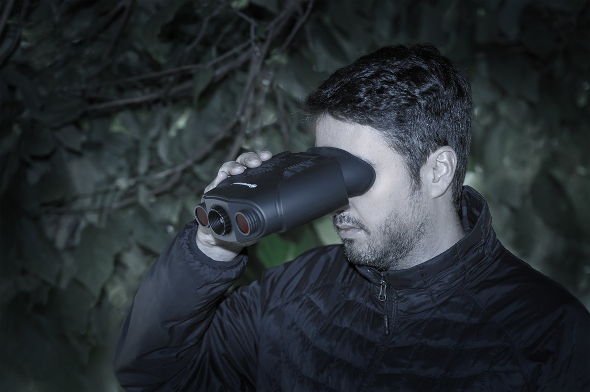 BRESSER Digitales Nachtsichtgerät binokular 3x Nightlux 200 Pro
