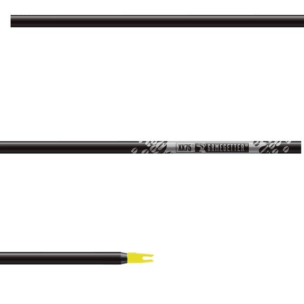 EASTON Pfeilschaft Aluminium XX75 Gamegetter Black