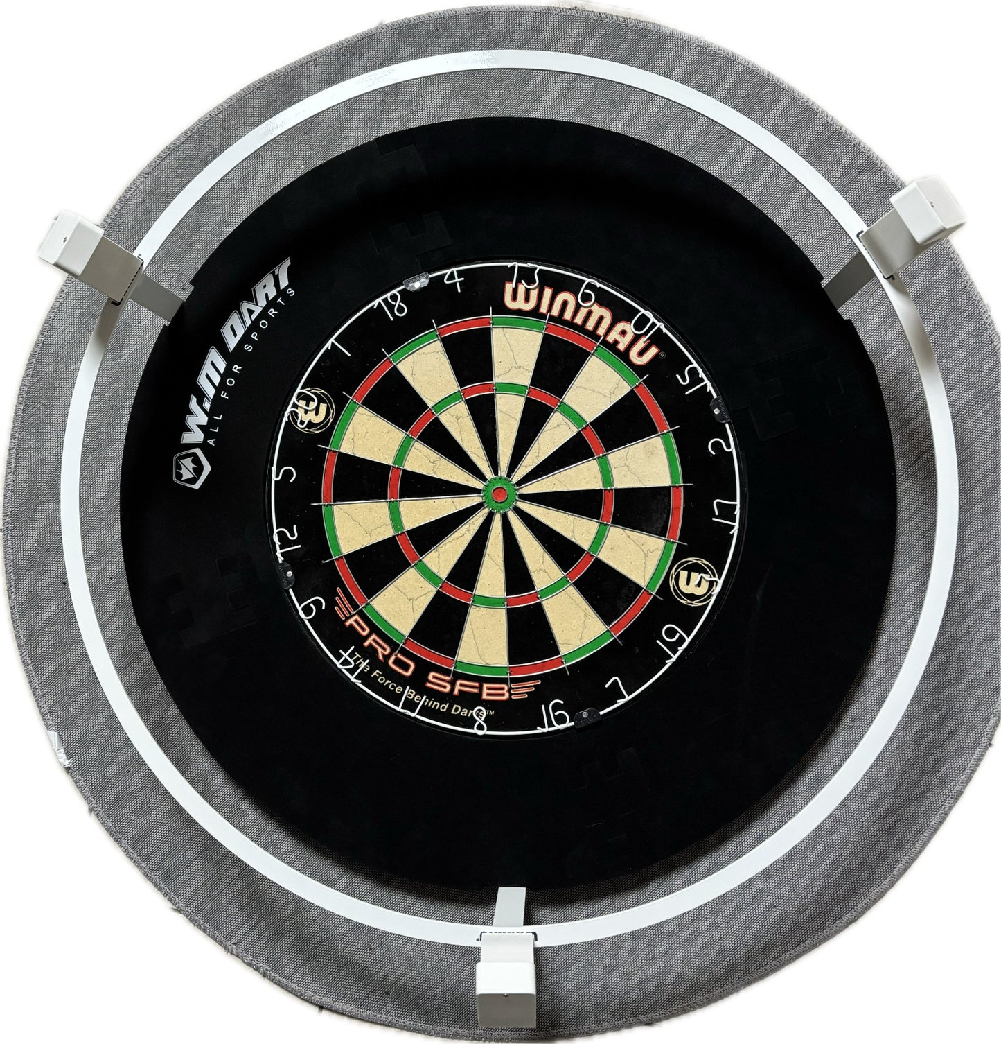 Kamerahalterung für Autodarts Für Winmau Plasma Weiß