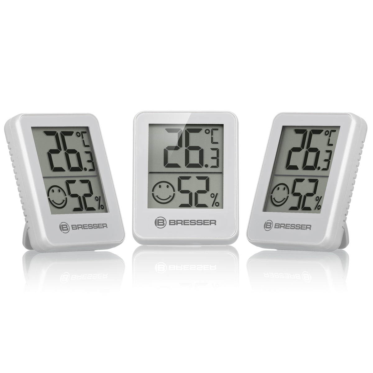 BRESSER ClimaTemp Thermo-Hygrometer 6er-Set