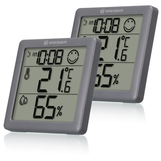 BRESSER Climate Smile Thermo-Hygrometer 2er-Set