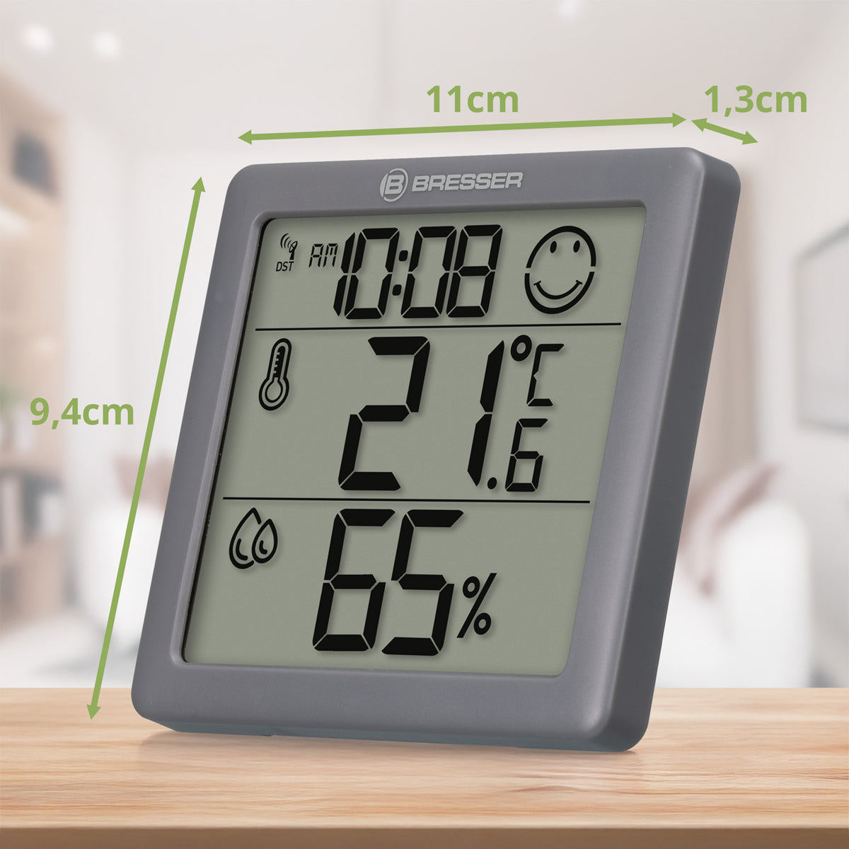 BRESSER Climate Smile Thermo-Hygrometer 2er-Set