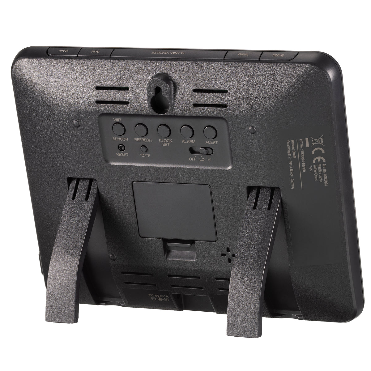 BRESSER Profi-WLAN-Wetterstation 7-in-1 mit 2 Basisstationen, Lichtintensität- und UV-Messung