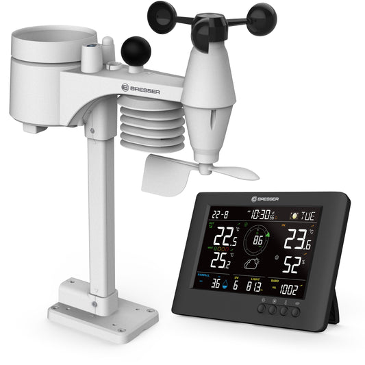 BRESSER 8-in-1 ClearViewTB Wetterstation