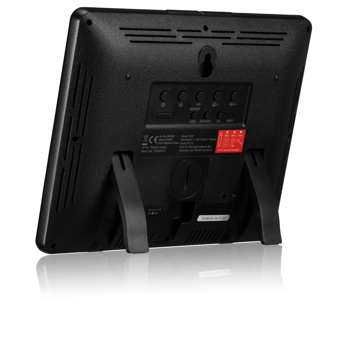 BRESSER 8-in-1-WLAN-Wetterstation mit Hitzeindex Sahara TB