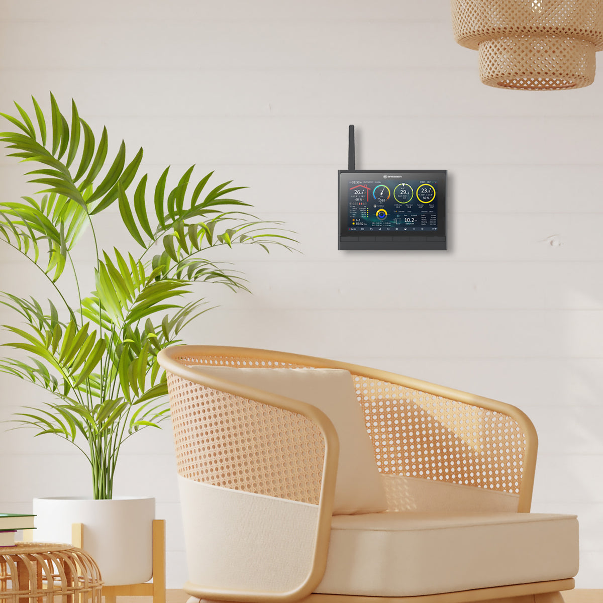 BRESSER 9-in-1 MeteoChamp HD WLAN Wetterstation