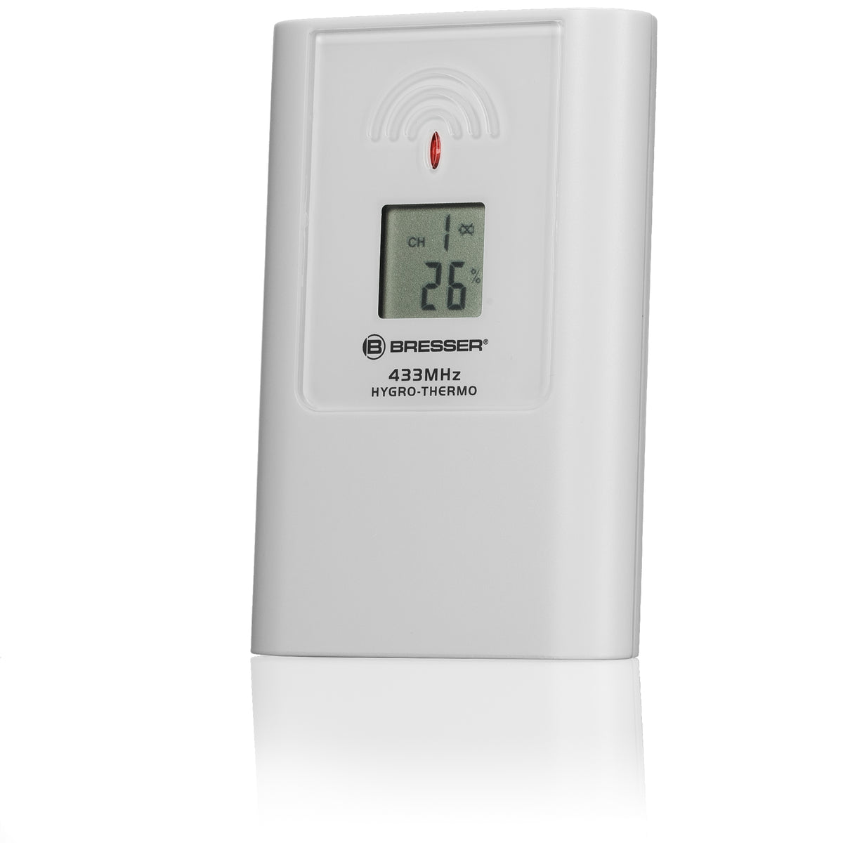 BRESSER LCD Wetter-Wanduhr ClimaTemp JC