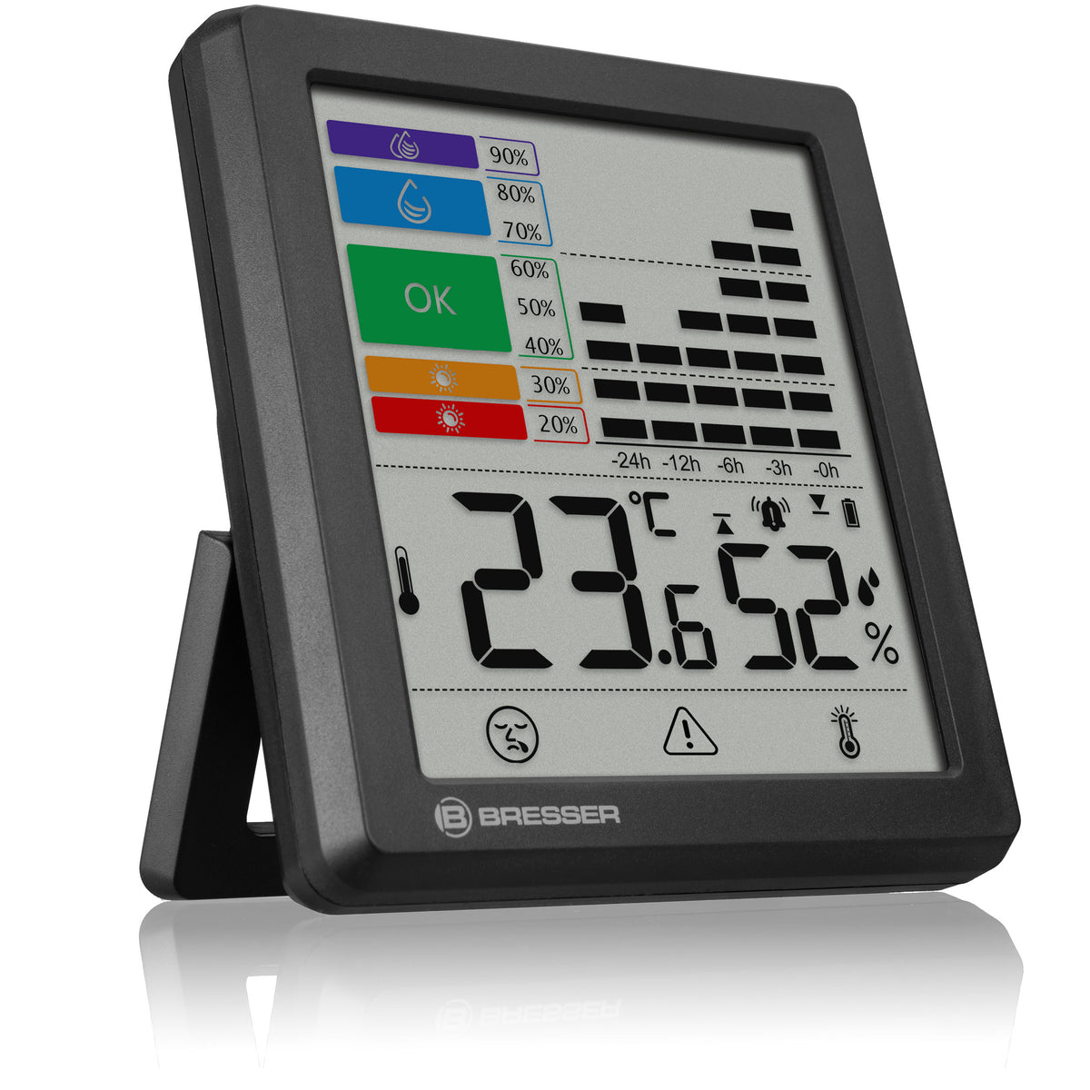BRESSER Thermo-Hygrometer mit Schimmelalarm