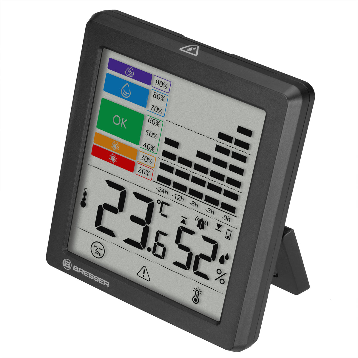 BRESSER Thermo-Hygrometer mit Schimmelalarm