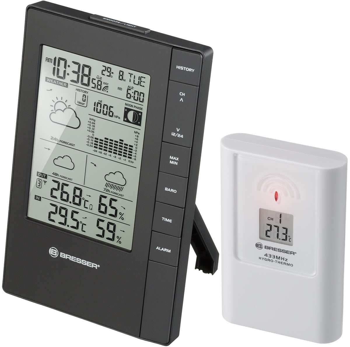 BRESSER Tendence FSX Wetterstation mit 3-Tages-Vorhersage